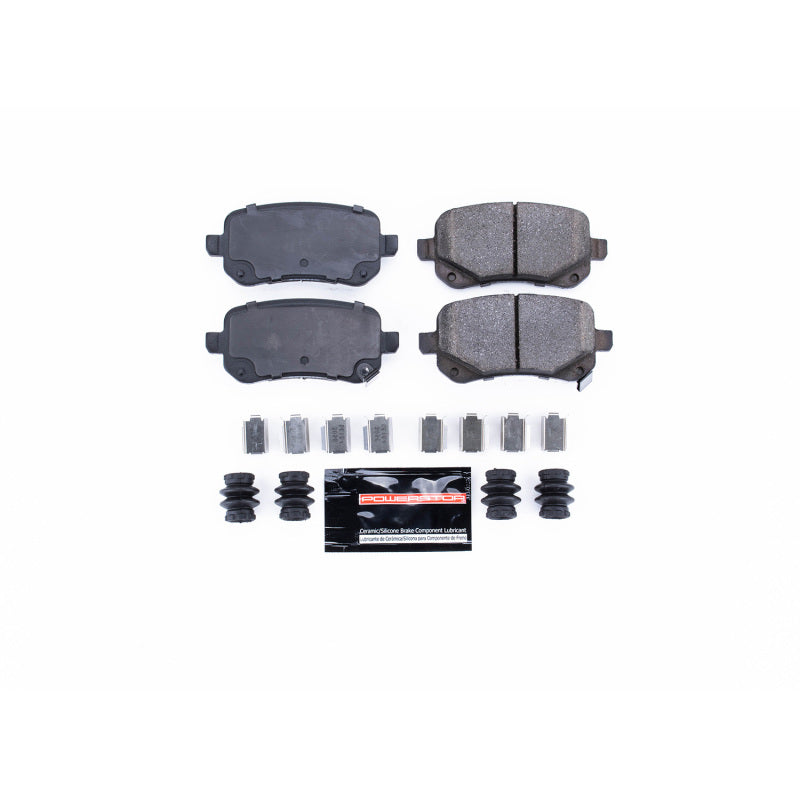 PowerStop 08-12 Chrysler Town & Country Rear Z23 Evolution Sport Brake Pads w/Hardware