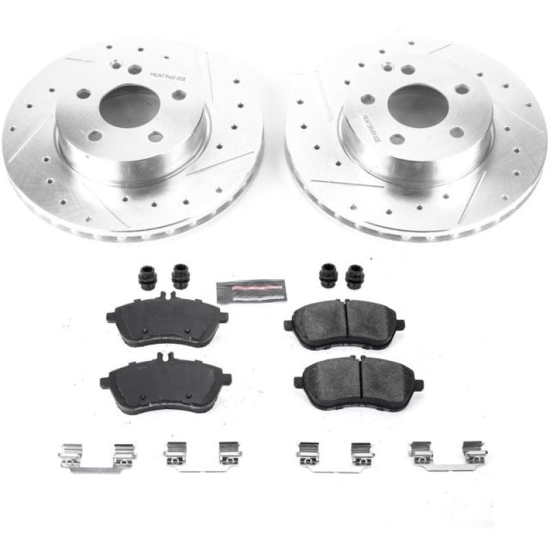 PowerStop 2015 Mercedes-Benz C250 Front Z23 Evolution Sport Brake Kit