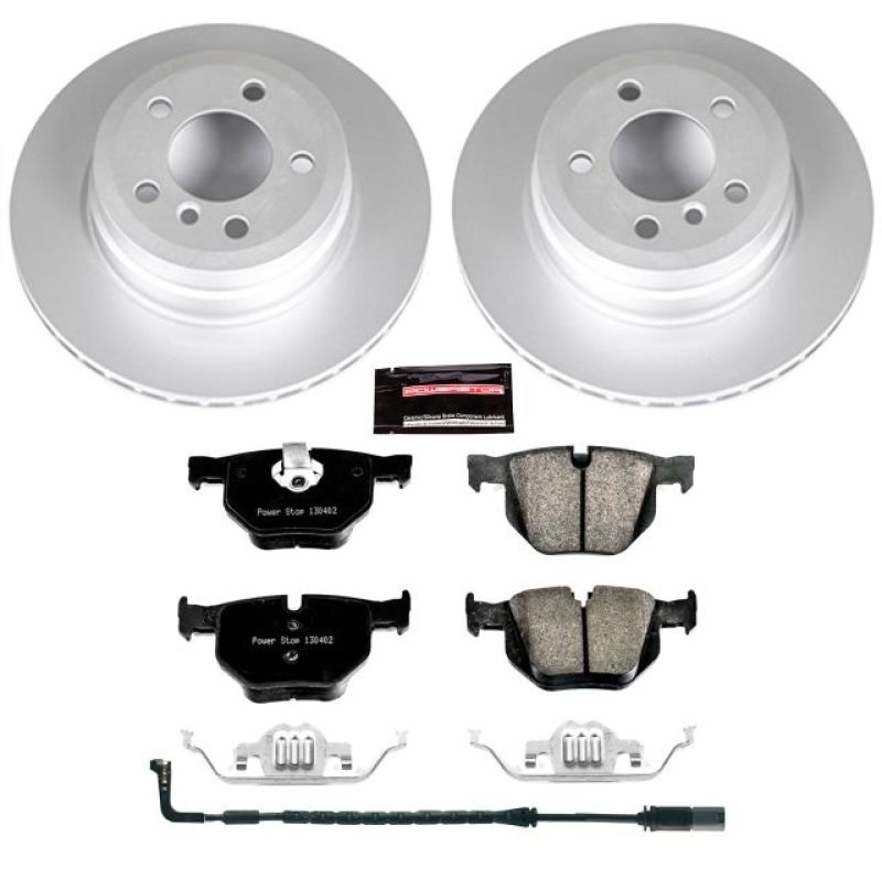 PowerStop 07-15 BMW X5 Rear Z23 Evolution Sport Coated Brake Kit