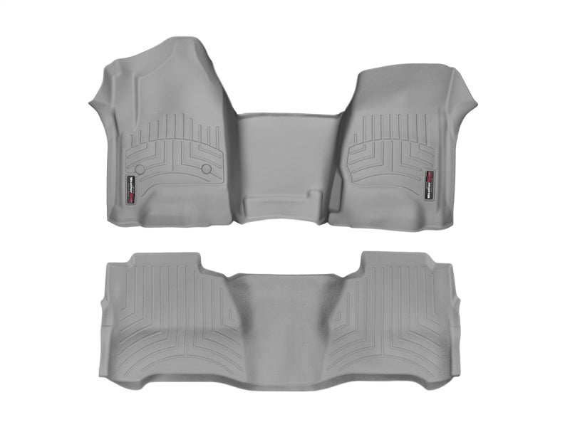 WeatherTech Floor Mat Set Gray - 2018-2021 Audi Q5 Premium