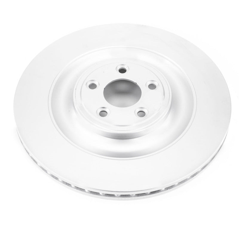 PowerStop 14-19 Jaguar F-Type Rear Evolution High Carbon Geomet Coated Rotor
