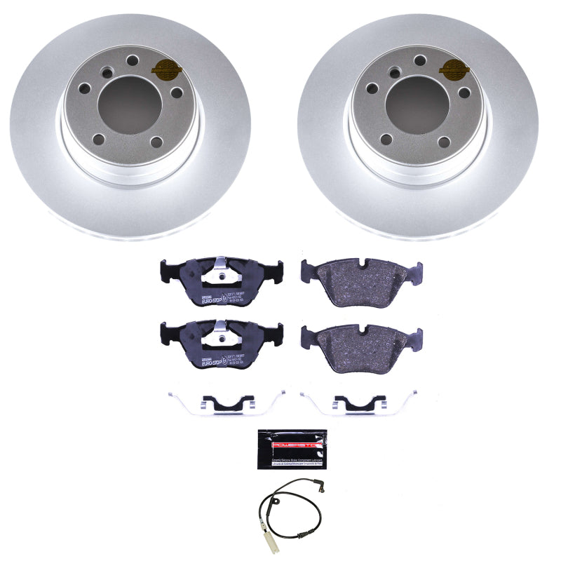 PowerStop 04-05 BMW 525i Front Euro-Stop Brake Kit