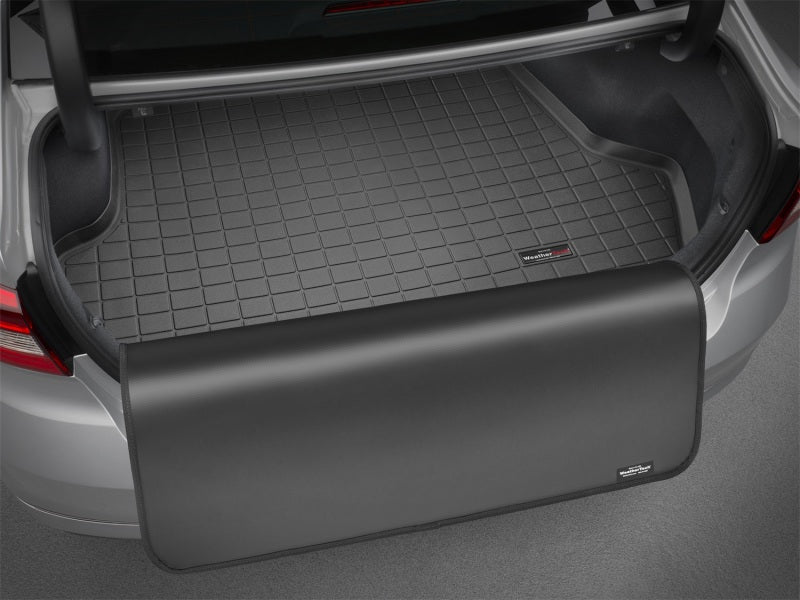 WeatherTech 2015+ Mercedes-Benz C-Class Sedan Cargo Liner w/ Bumper Protector - Black
