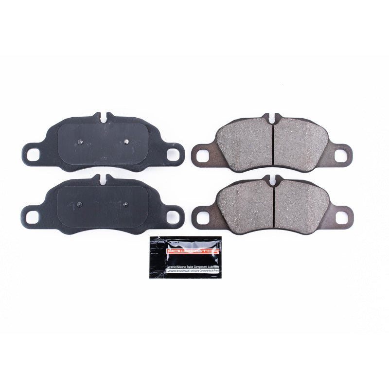 PowerStop 17-18 Porsche 718 Boxster Front Z23 Evolution Sport Brake Pads w/Hardware