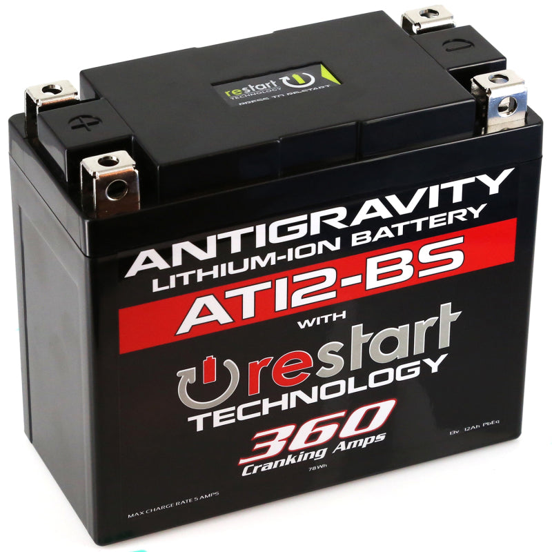 AntiGravity Batteries Antigravity YT12-BS Lithium Battery w/Re-Start
