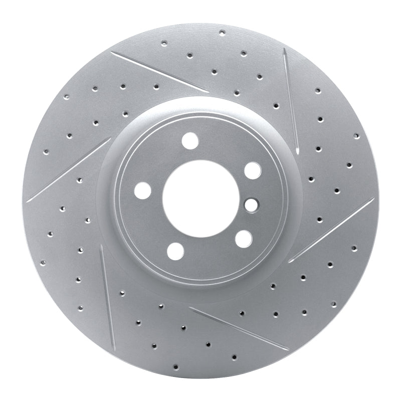 R1 Concepts 10-12 Land Rover Range Rover Front Right Drilled & Slotted Geo-Carbon Rotor