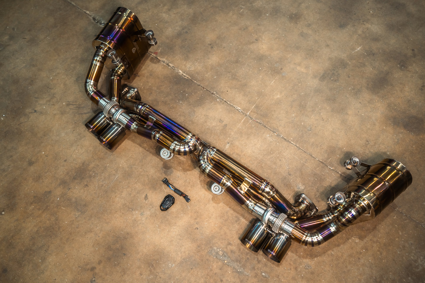 Valvetronic Designs - Porsche 991.1 Carrera /S/GTS Valved Sport Exhaust System - Grade 5 Titanium