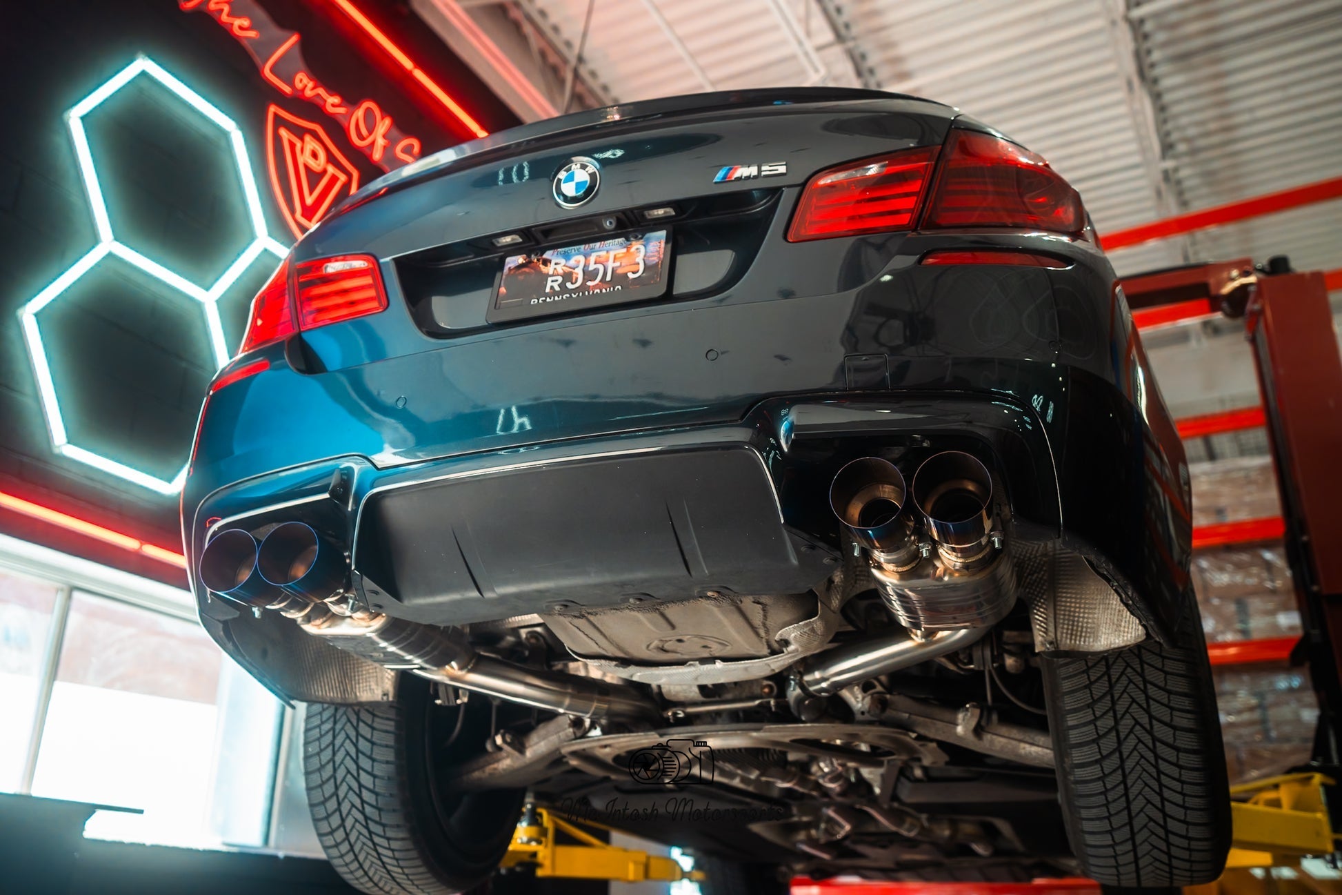 Valvetronic Designs - BMW F10 M5 Valved Sport Exhaust System - Titanium