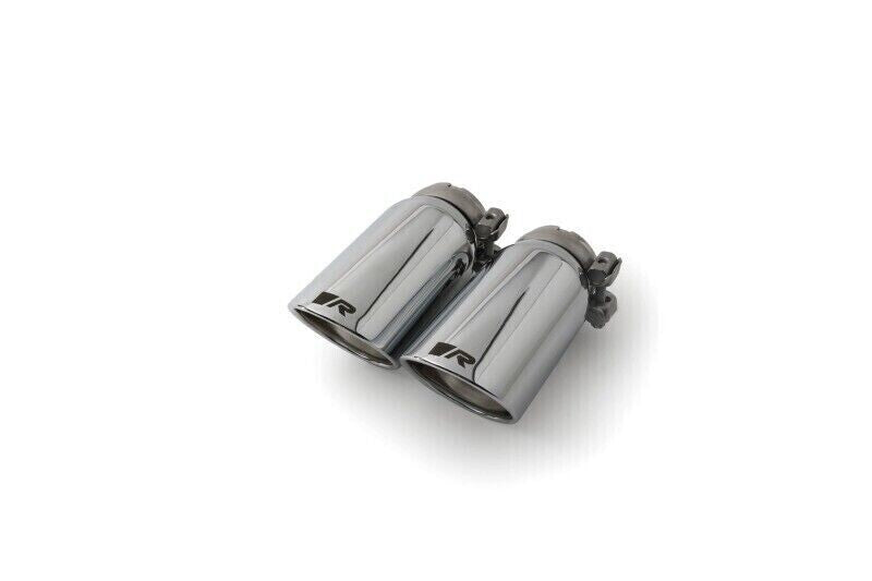 Remus 2009 Volkswagen Golf VI GTI 2.0L TSI Cat Back Exhaust w/Front Silencer/Chrome Tail Pipe Set - Angled Rolled