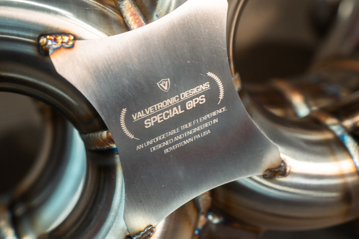 Valvetronic Designs - Audi R8 V10 Gen 2 2017+ Valved Sport Exhaust System - Titanium Grade 5