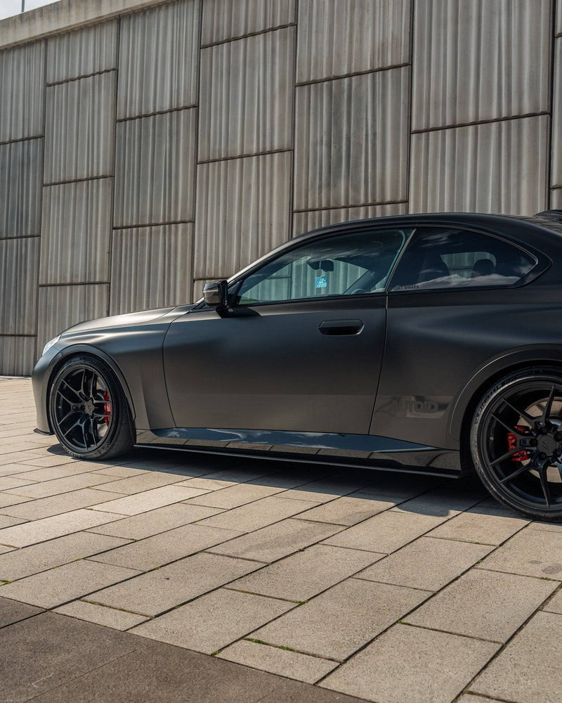 TREVORA Full Carbon Fiber ID-01 Full Length Side Skirts - BMW G42 2-Series and M240i (2021+)