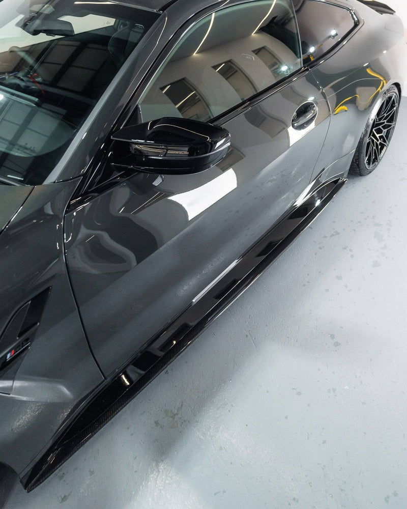 TREVORA Pre-Preg Carbon Fiber ID-01 Side Skirts - BMW G82/G83 M4 (2020+)