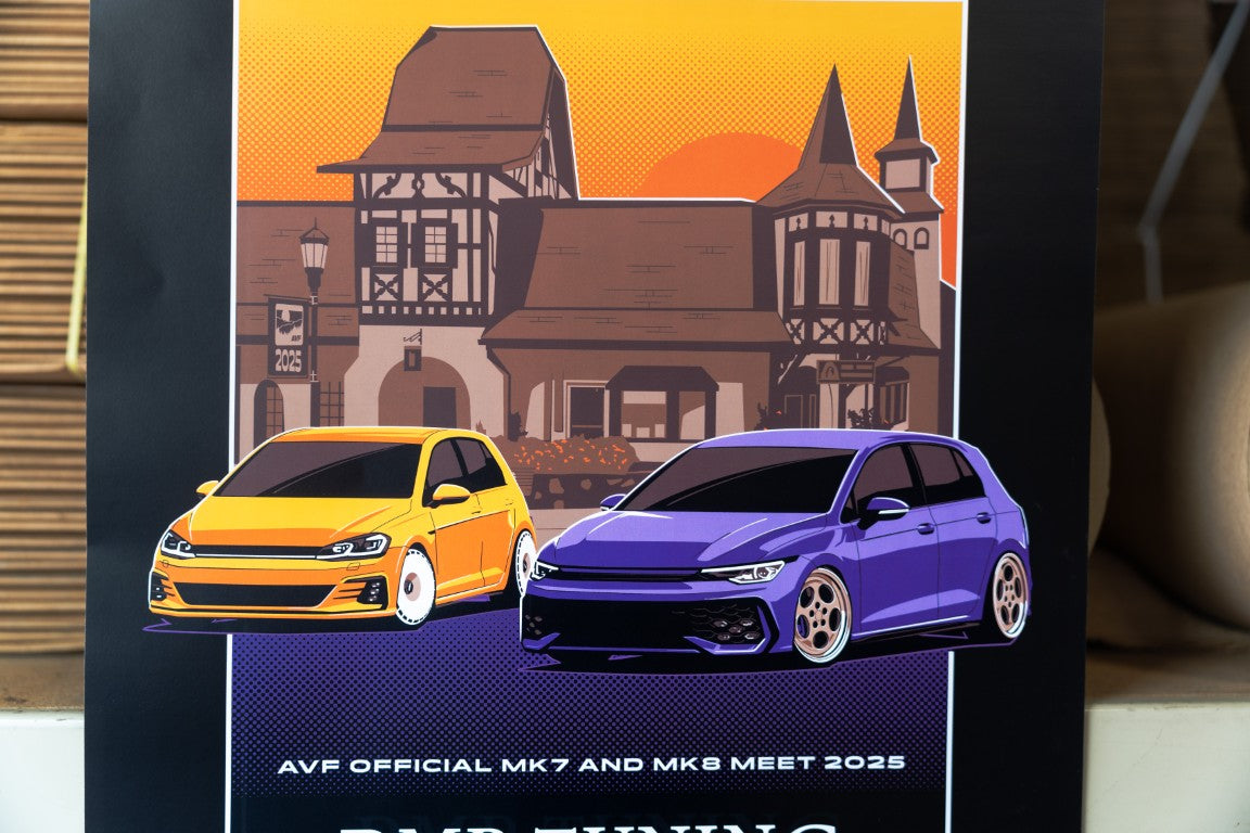 AVF MK7/MK8 Meet Poster