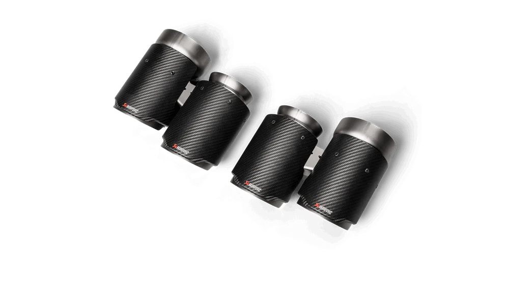 Akrapovic 16-17 BMW M2 (F87) Replacement Carbon Fiber Inner Tail Pipe Set (for ME-BM/T/8H)