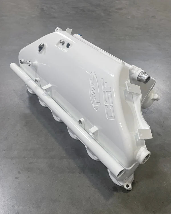 CSF 2014+ BMW M3/M4 (F8X) Top Mount Charge-Air-Cooler - Alpine White