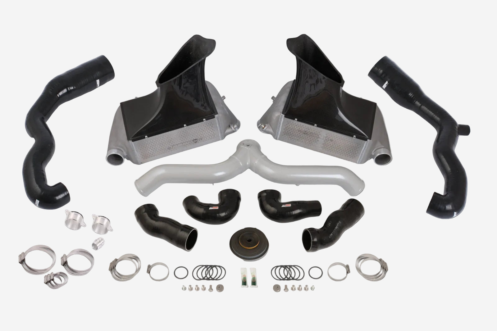 do88 BigPack Porsche 911 Turbo (997.1) Silver Pipe, with inlets