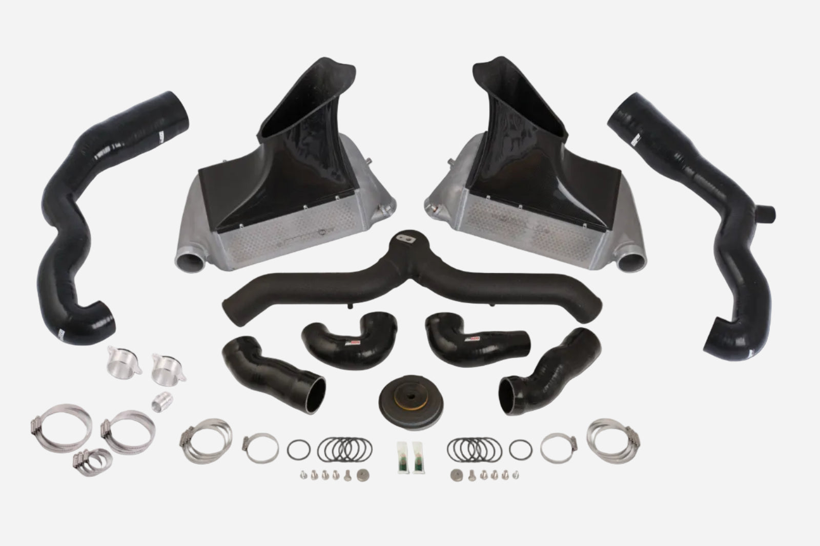 do88 BigPack Porsche 911 Turbo (997.1) Black Pipe, with inlets