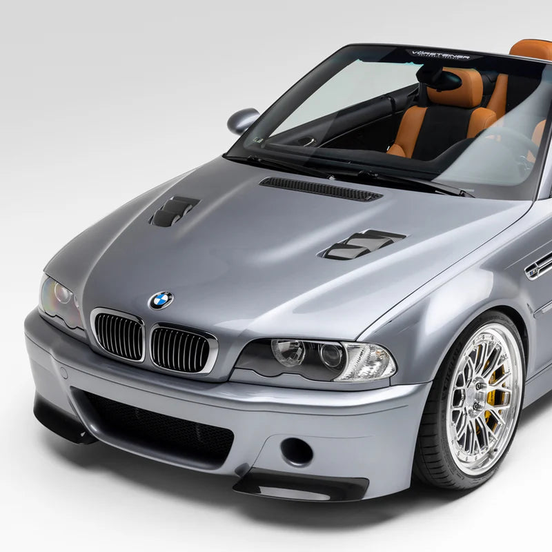 Vorsteiner Carbon Fiber V20 Aero Hood – Glossy 1x1 V-Style - BMW E46 M3