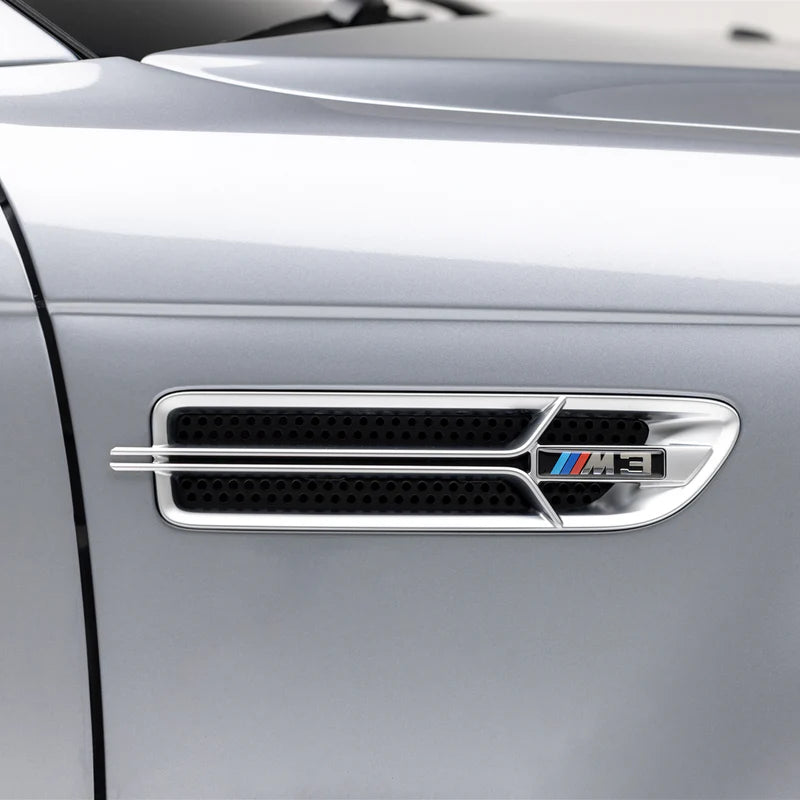 Vorsteiner V20 Aero Limited Side Grilles Nickel Plated V-Style - BMW E46 M3