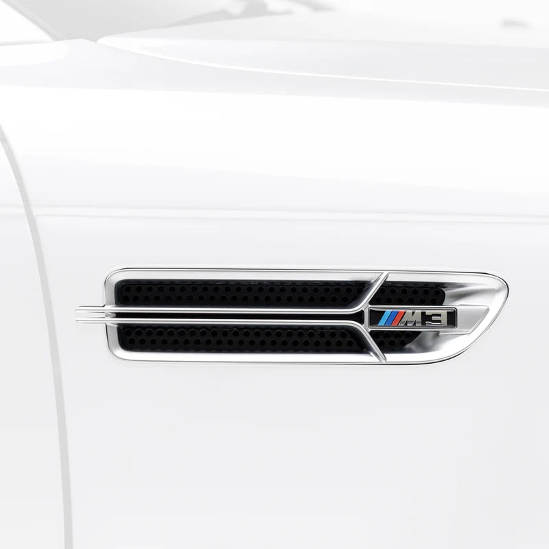 Vorsteiner V20 Aero Limited Side Grilles Nickel Plated V-Style - BMW E46 M3