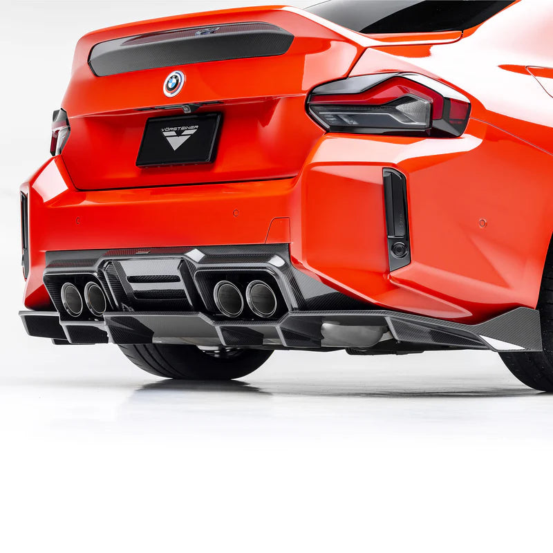 Vorsteiner VRS Aero Diffuser with Under Floor Carbon fiber PP 2X2 Glossy V-Style - BMW G8X M2