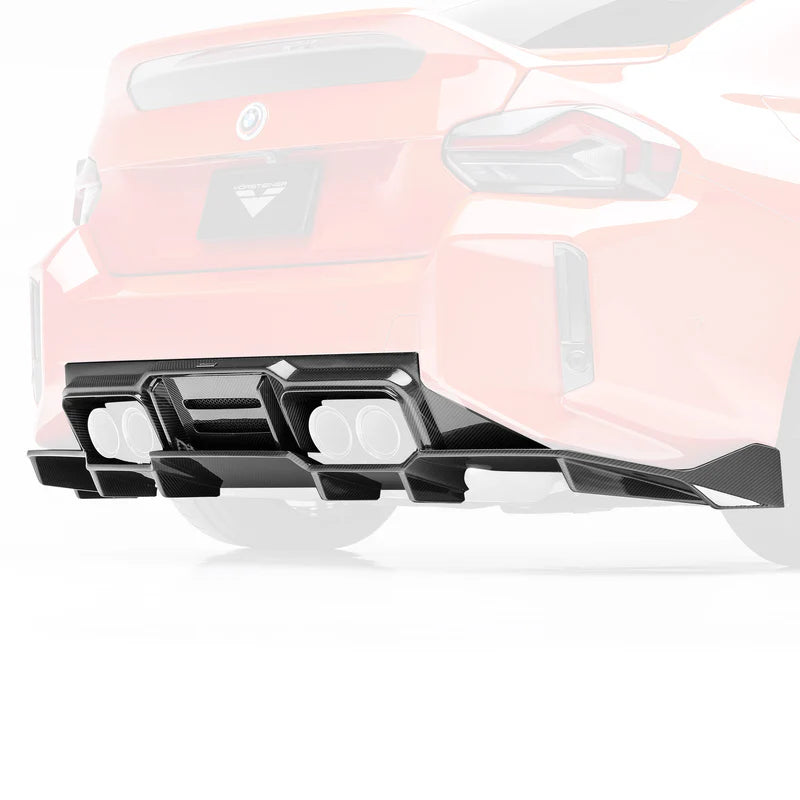 Vorsteiner VRS Aero Diffuser with Under Floor Carbon fiber PP 2X2 Glossy V-Style - BMW G8X M2