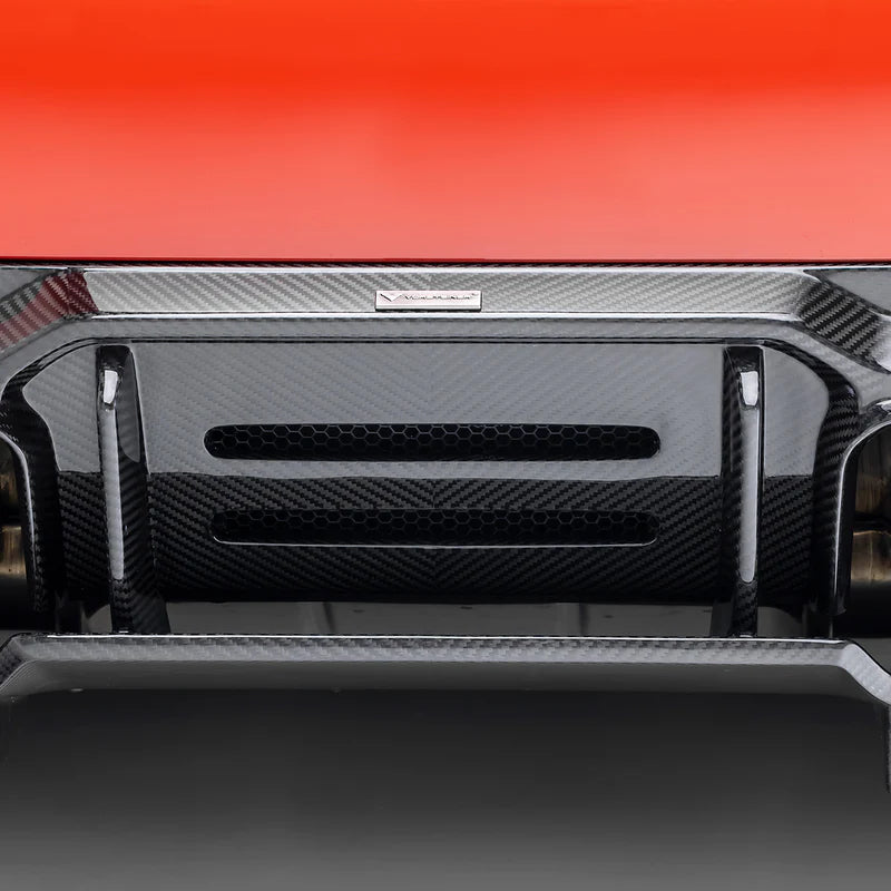 Vorsteiner VRS Aero Diffuser with Under Floor Carbon fiber PP 2X2 Glossy V-Style - BMW G8X M2