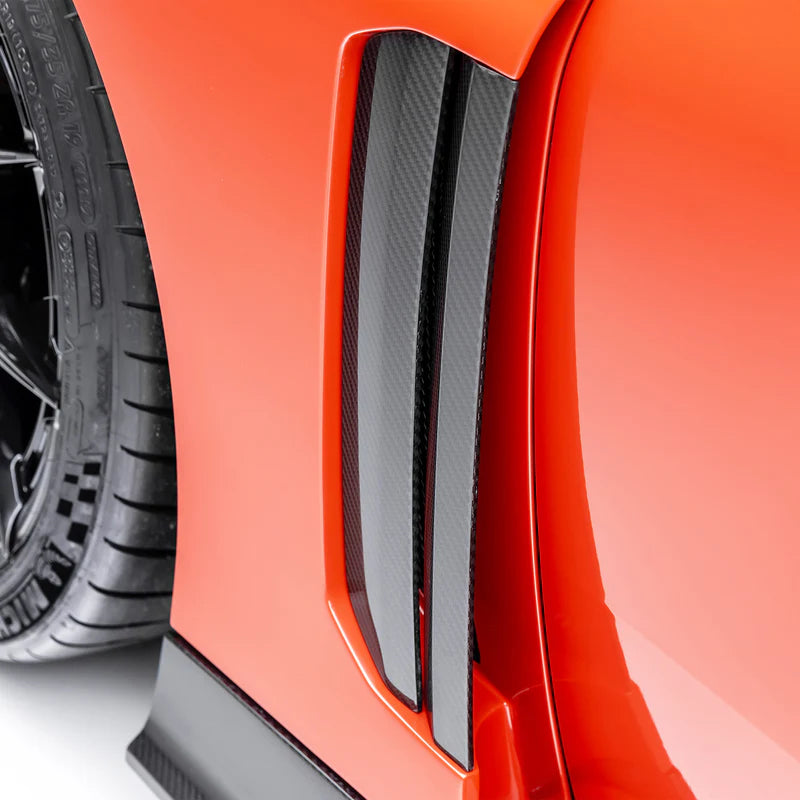 Vorsteiner VRS Aero Vented Fenders with Side Skirts Carbon fiber PP 2X2 Glossy V-Style - BMW G8X M2