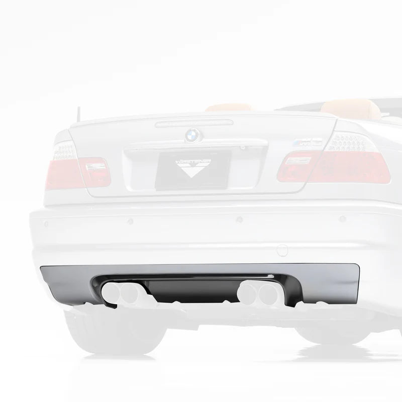 Vorsteiner V-CSL Aero Rear Diffuser V-Style - BMW E46 M3