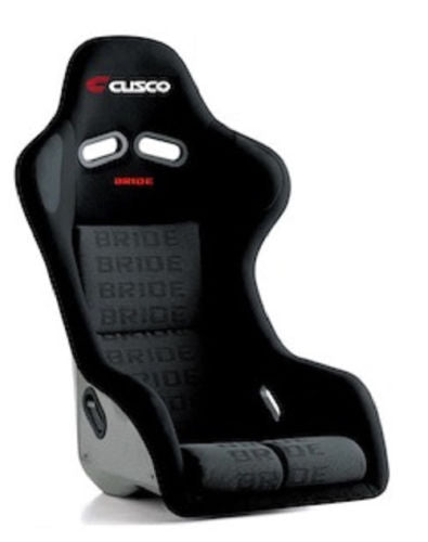 Cusco Bride Cusco ZIEG IV +C Wide - FRP Silver Shell / Black Seat FIA Approved