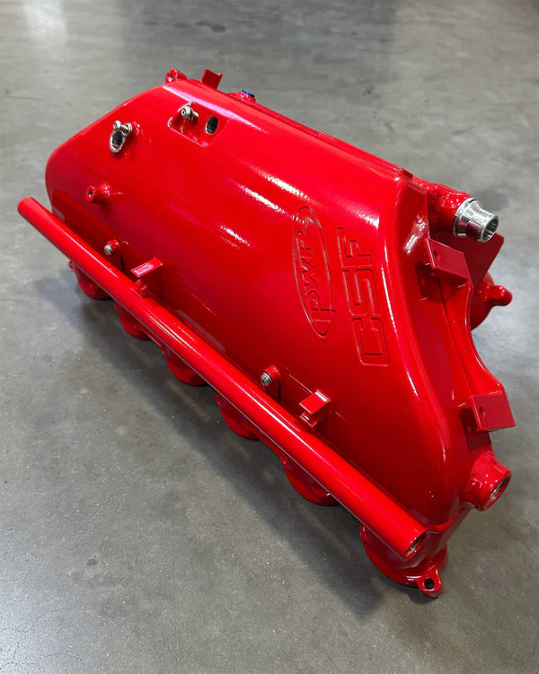 CSF 16-21 BMW M5 (F90) / 17-21 BMW M8 (F91/F92/F93) Twin Charge-Air-Cooler Set - Bengal Red Gloss