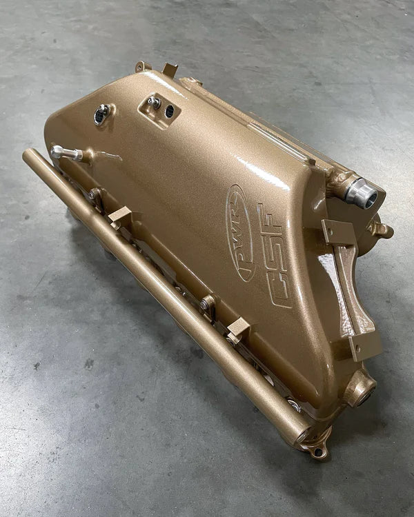 CSF 16-21 BMW M5 (F90) / 17-21 BMW M8 (F91/F92/F93) Twin Charge-Air-Cooler Set - Bismark Gold