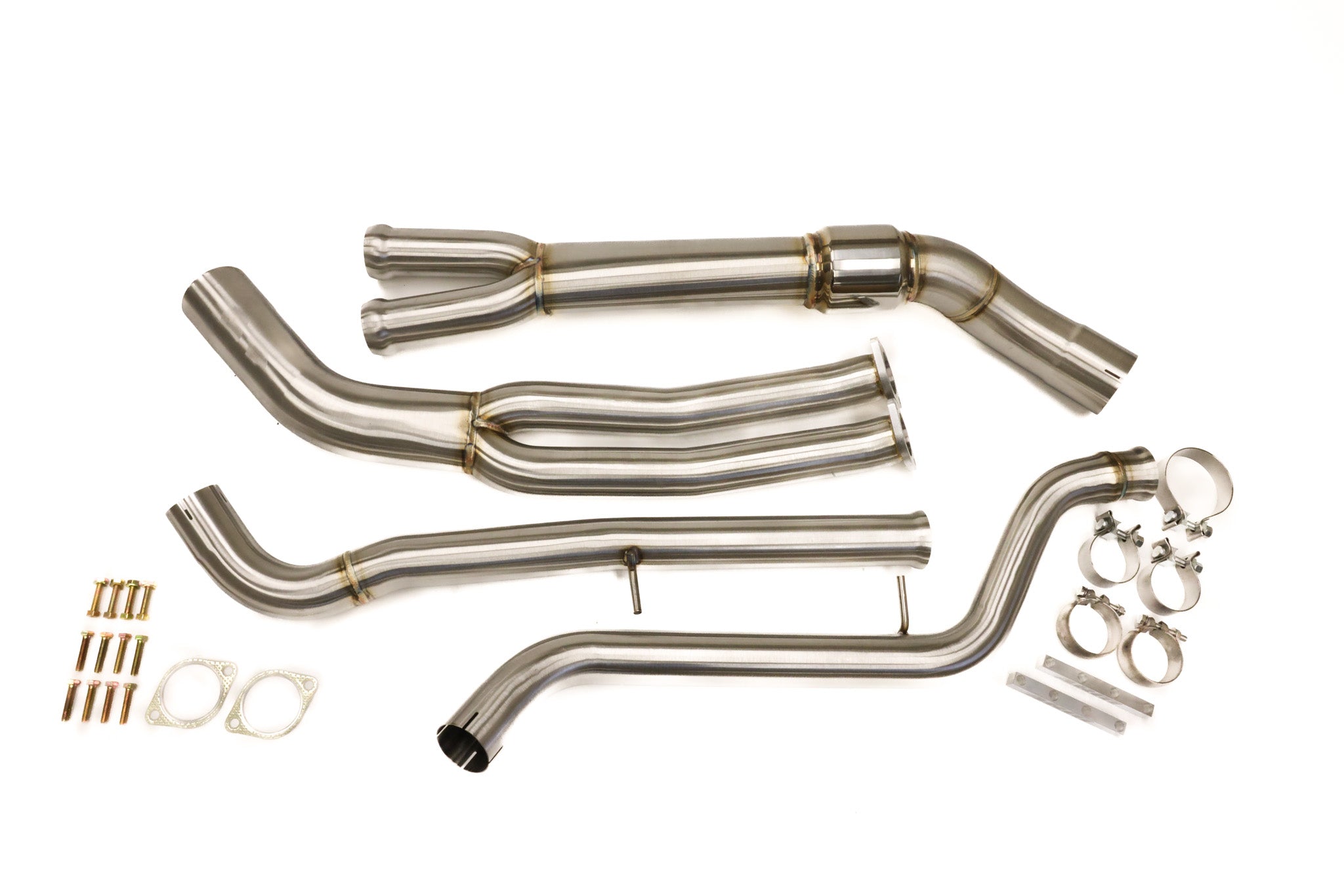 BMW 335i 3.5" RESONATED MIDPIPE - ARM Motorsports