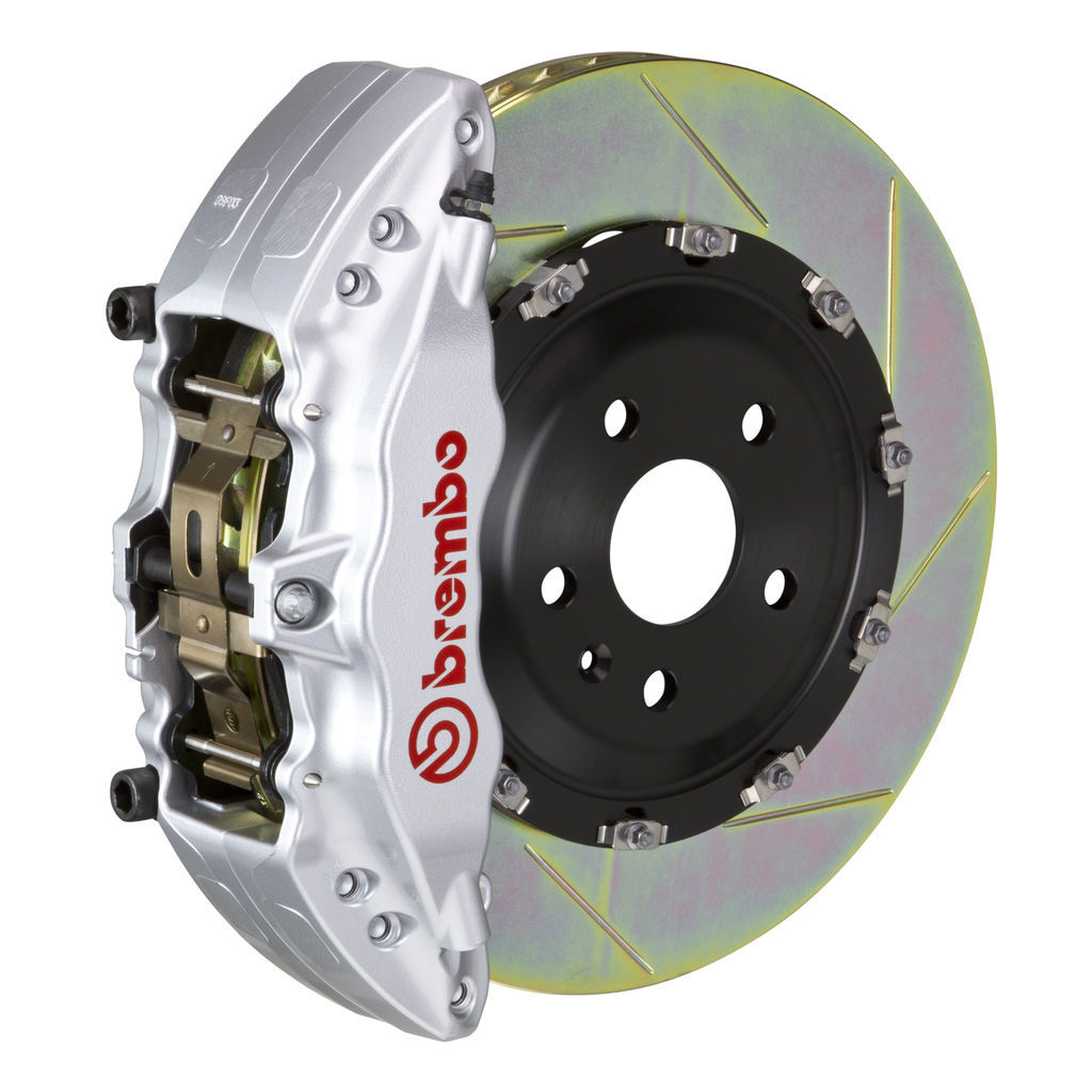 Brembo 25+ BMW X3 30/BMW X3 M50 xDrive Fr GT BBK 6 Pist Cast 405x34 2pc Rotor Slotted Type1- Silver