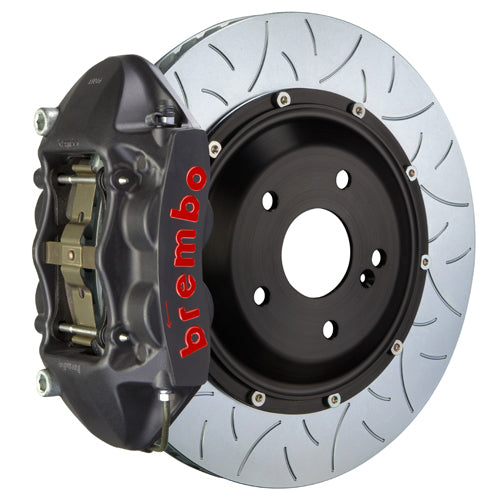 Brembo 23+ GR Corolla/20+ GR Yaris Fr. Race BBK 6 Piston Forged 2pc 355x32x53a 2pc Rotor T5-Black HA - Caliper Style 1