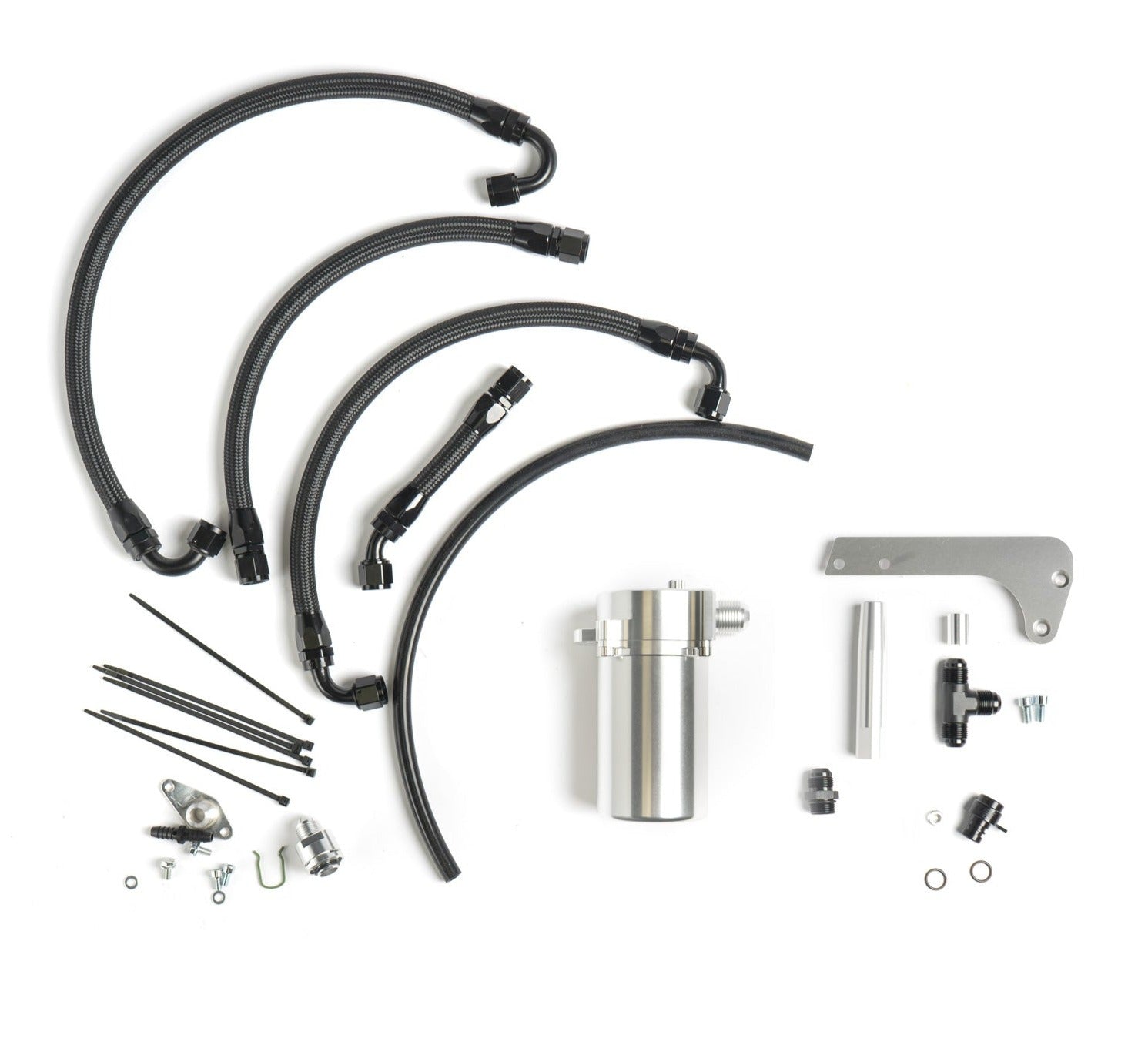 CTS Turbo Catch Can Kit For Billet Valve Cover - VW MK6 Golf R/8J TTS/8P A3