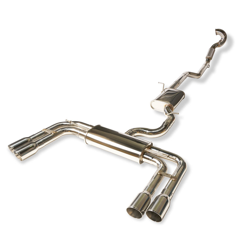 CTS Turbo Turbo-Back Exhaust With High-Flow Cat - Audi 8V S3