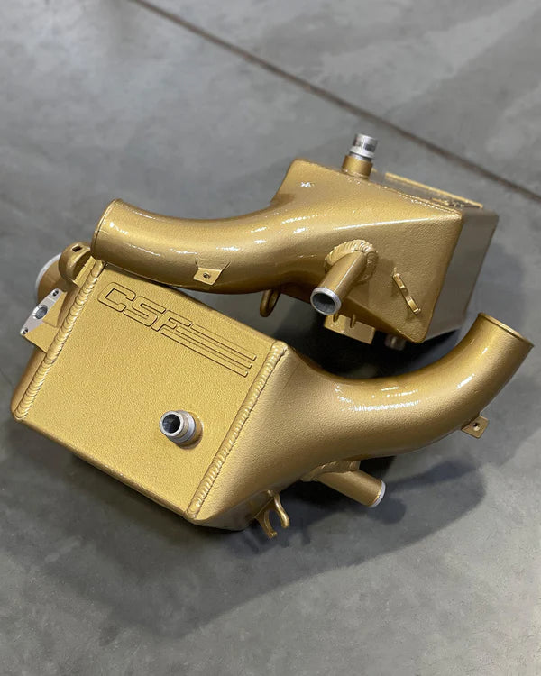 CSF 2014+ BMW M3/M4 (F8X) Top Mount Charge-Air-Cooler - Carbon Ceramic Gold Gloss