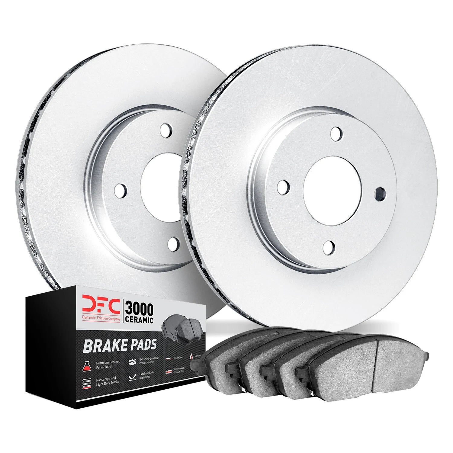 DFC R1 14-20 Mercedes-Benz CLA250 Front Brake Rotors w/Ceramic Pads