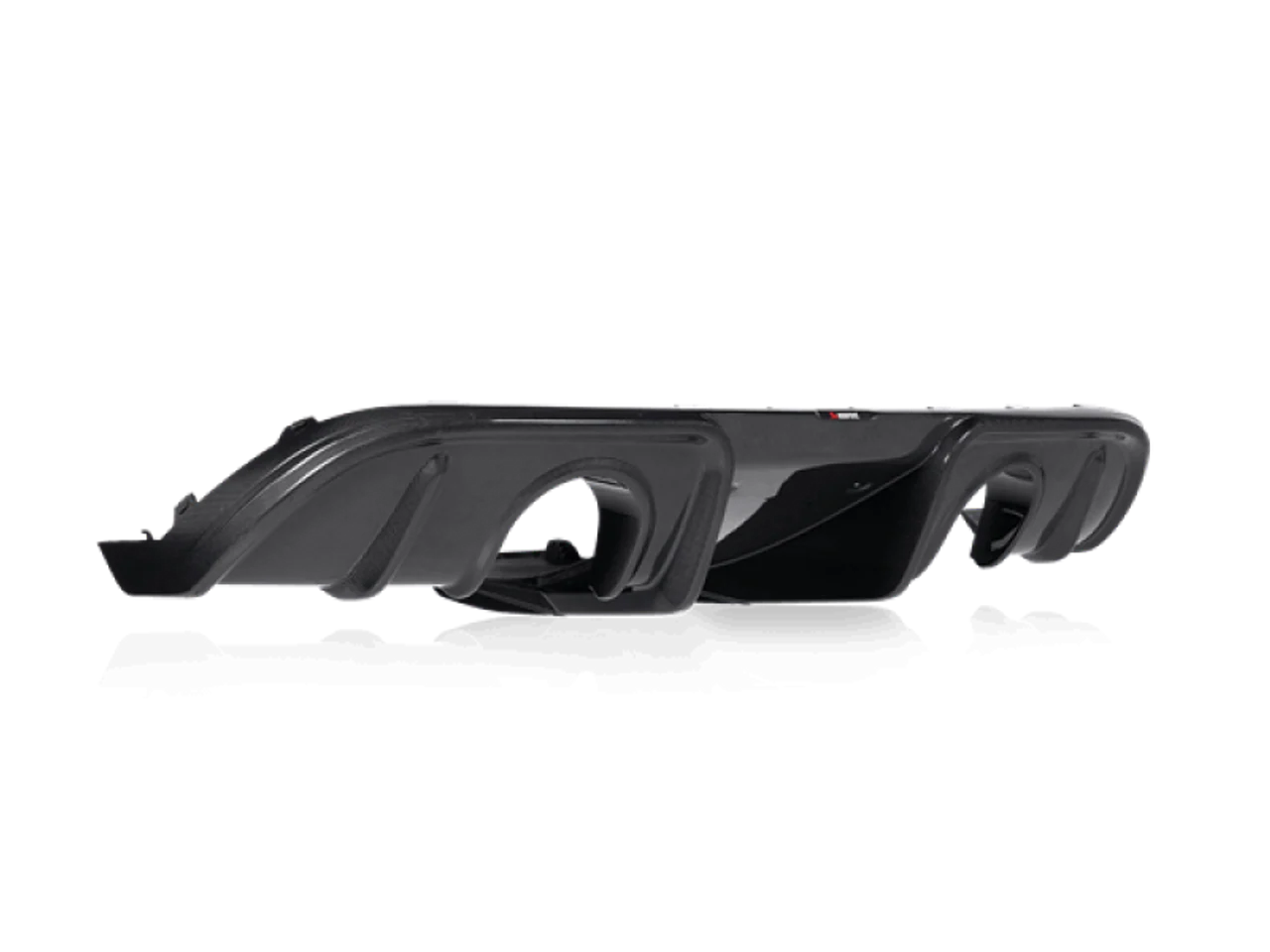 Akrapovic 2020+ Porsche 718 Cayman GTS 4.0 / Boxster GTS 4.0 Rear Carbon Fiber Diffuser - High Gloss