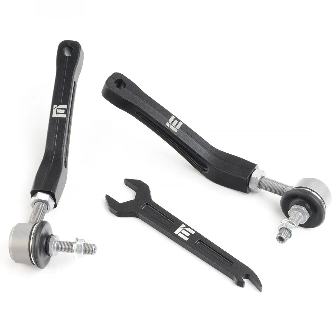 Integrated Engineering Adjustable Rear Sway Bar End Links - Audi B9 S4/S5/SQ5, RS5, A4/A5, & C8 RS6/RS7