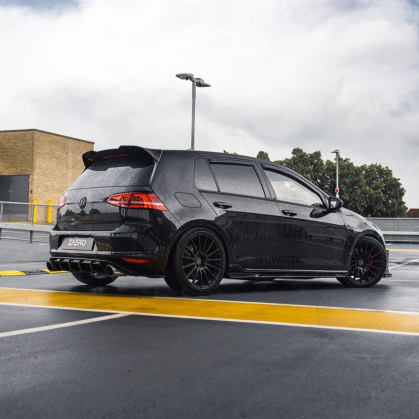 Zaero Design EVO-1 Gloss Black Rear Diffuser - VW Golf GTI Mk7