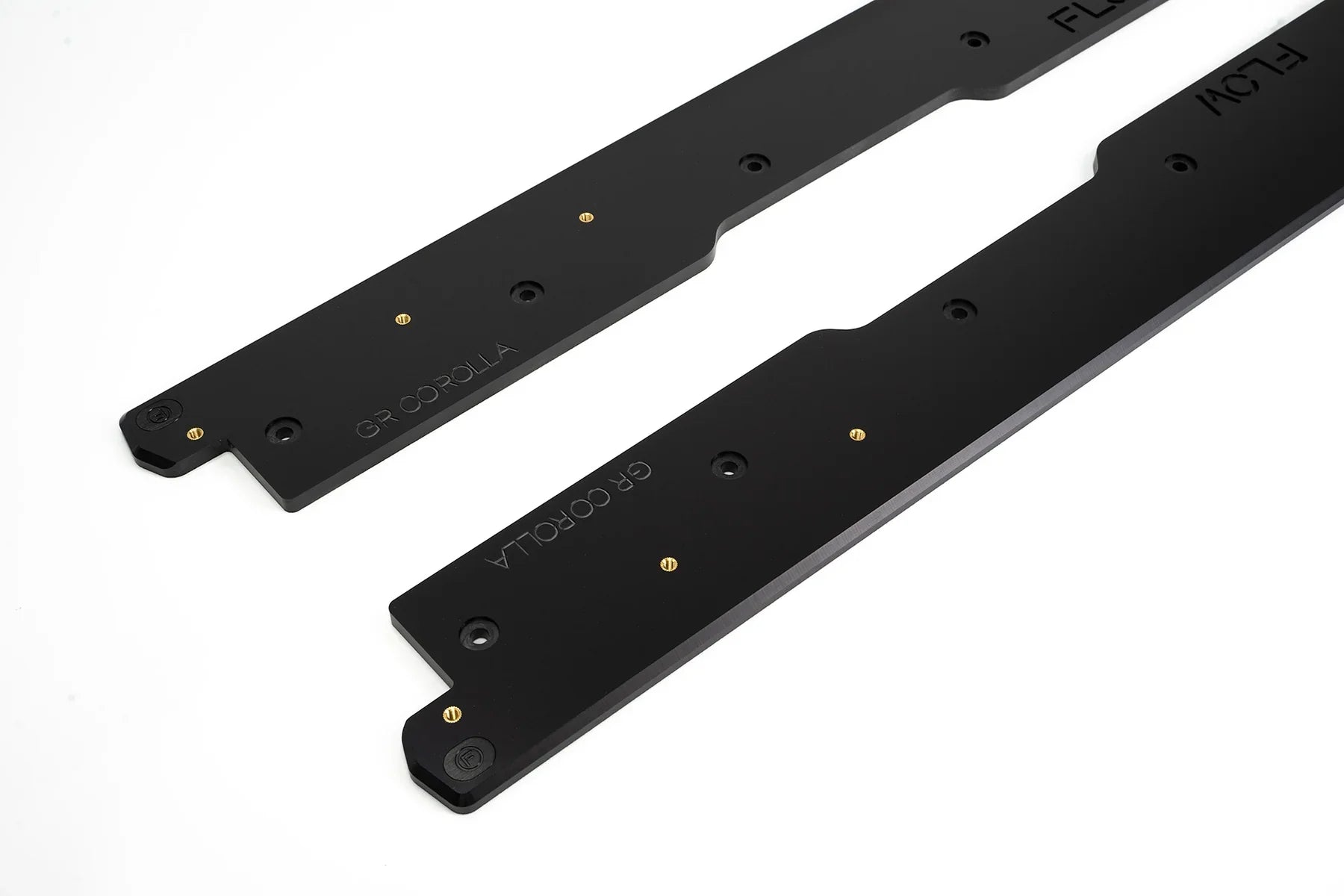 Flow Designs Full Lip Splitter Set Textured Black - Toyota GR Corolla