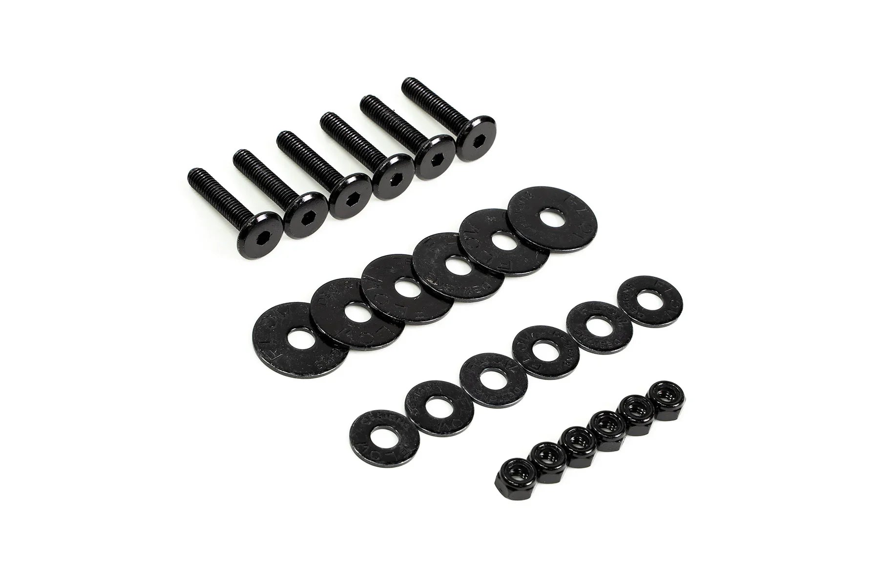 Flow Designs Full Lip Splitter Set Textured Black - Toyota GR Corolla