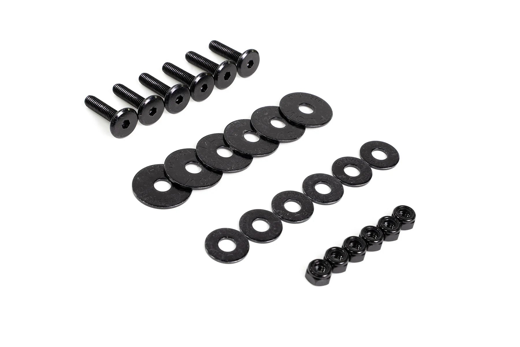 Flow Designs Full Lip Splitter Set Gloss Black - Toyota GR Corolla