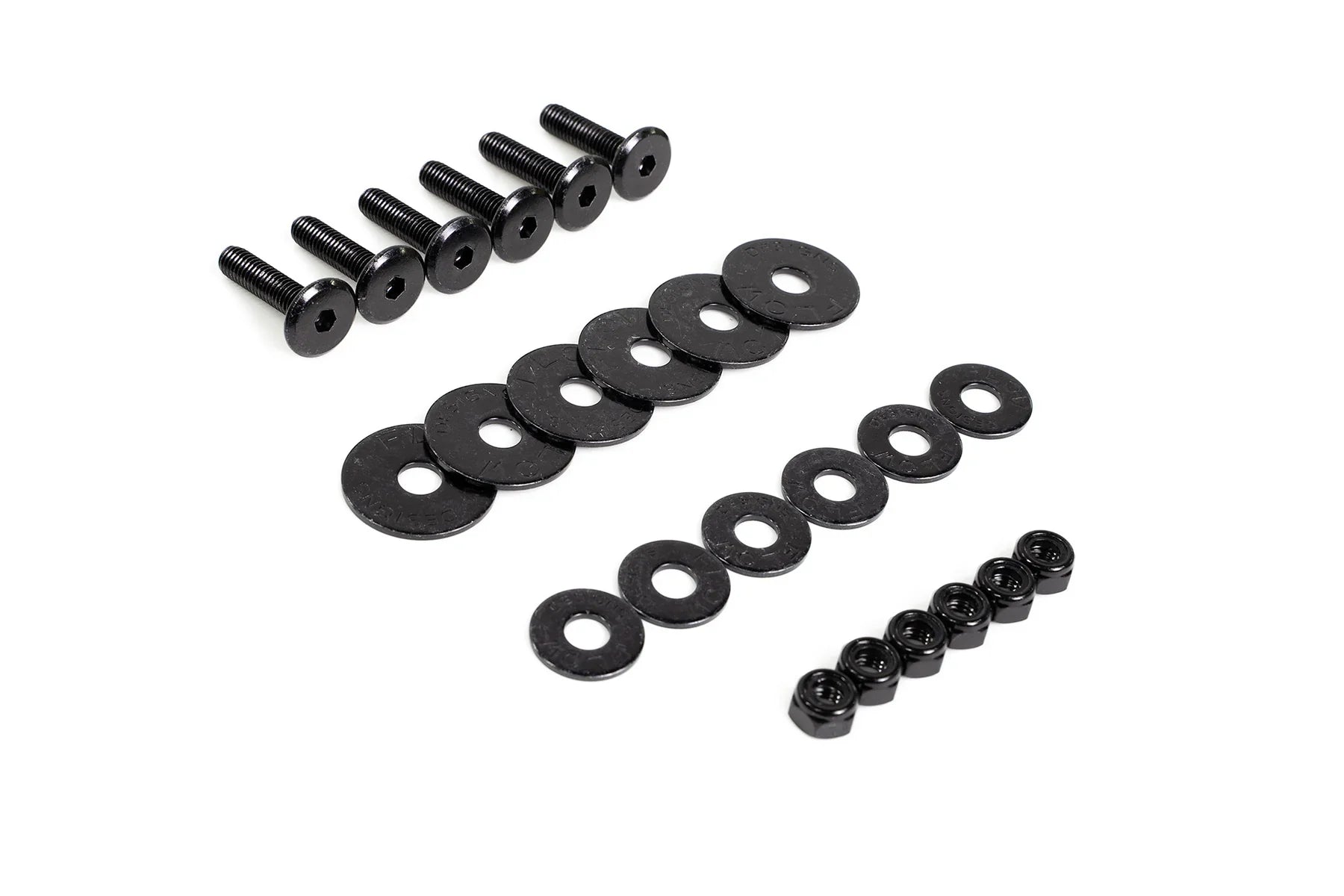 Flow Designs Full Lip Splitter Set Textured Black - Toyota GR Corolla