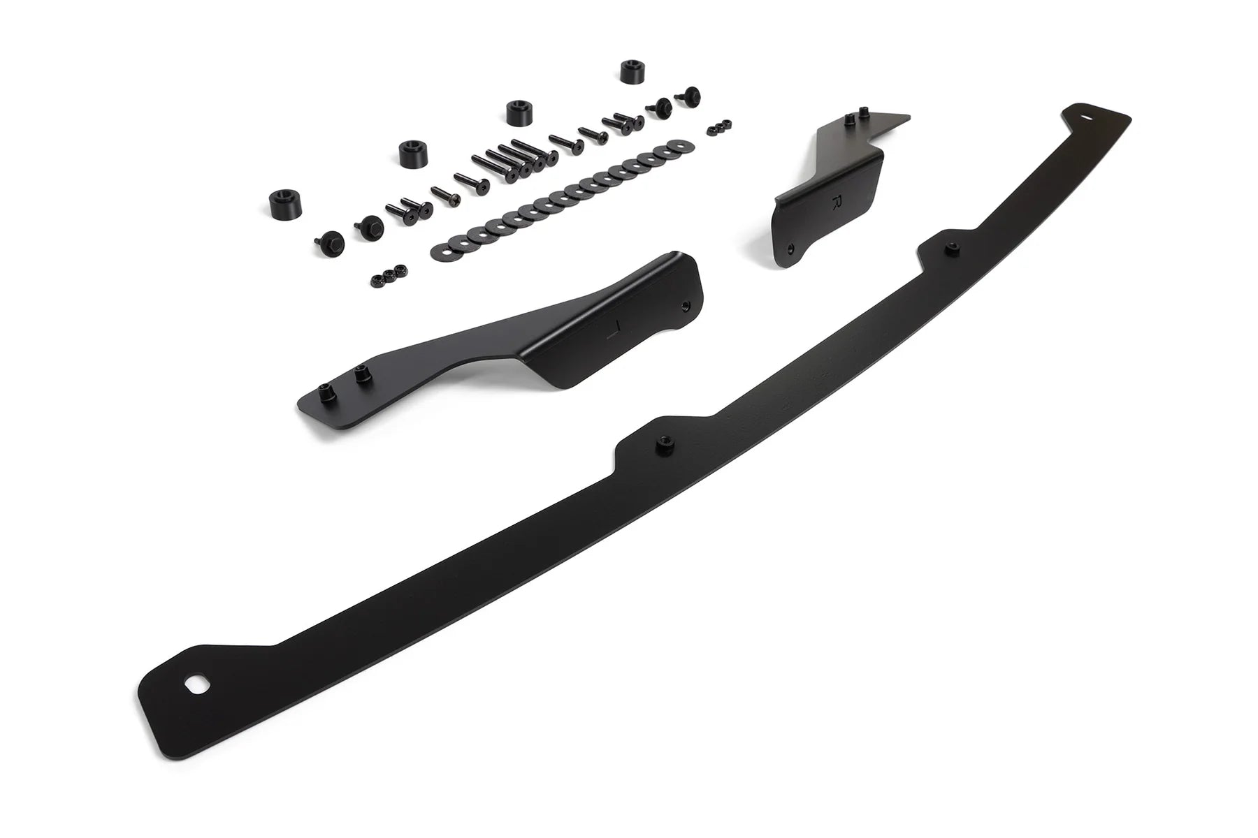 Flow Designs Full Lip Splitter Set Gloss Black - Toyota GR Corolla