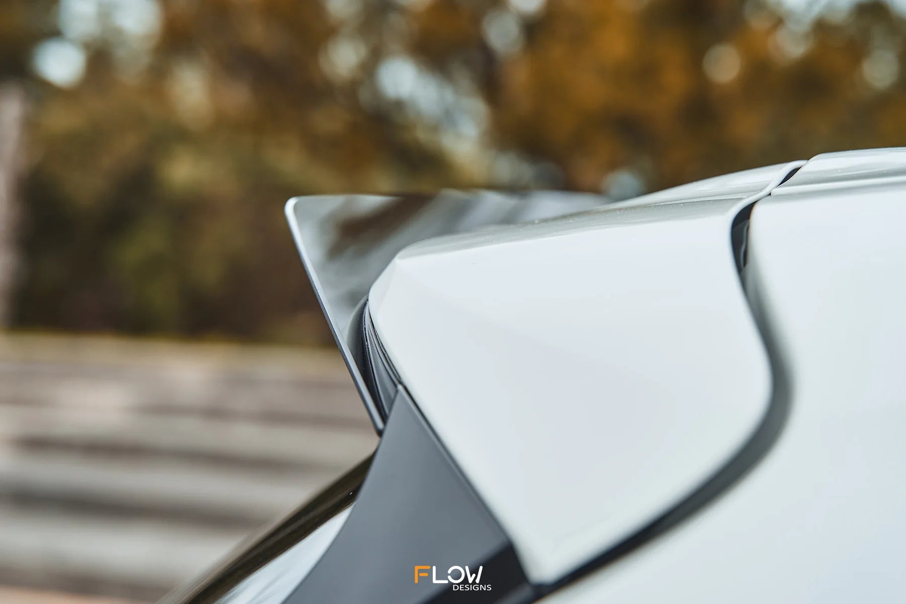 Flow Designs Full Lip Splitter Set Gloss Black - Toyota GR Corolla