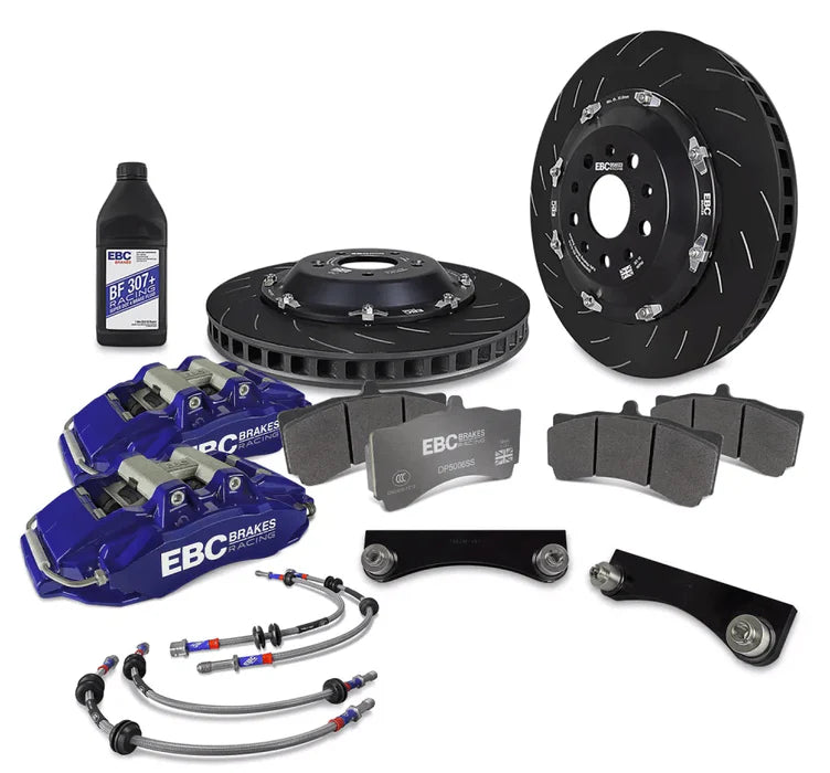 EBC Racing Volkswagen Transporter Blue Apollo-6 Calipers 355mm Rotors Front Big Brake Kit