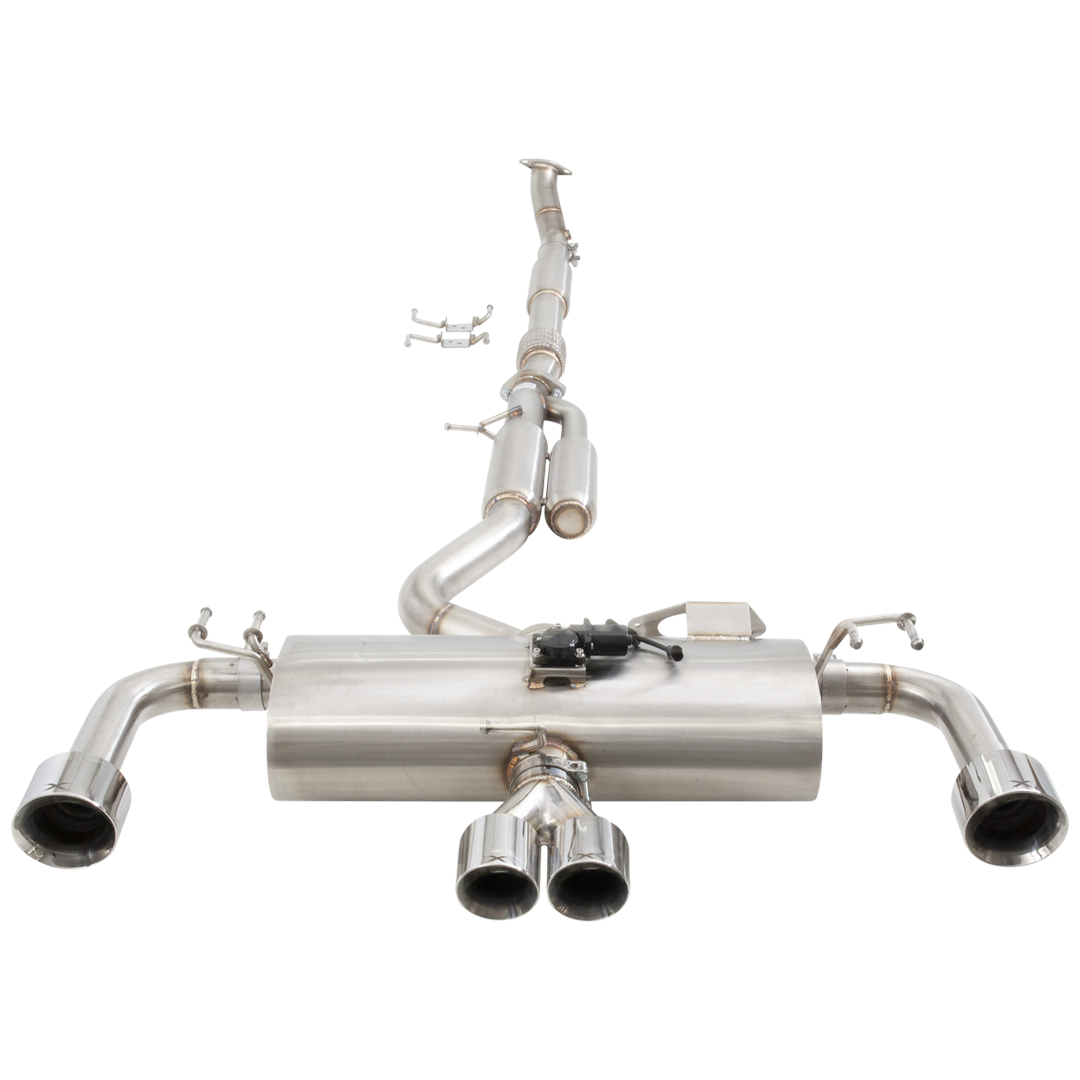 XForce 3" Varex Valved Cat-Back System - Toyota GR Corolla